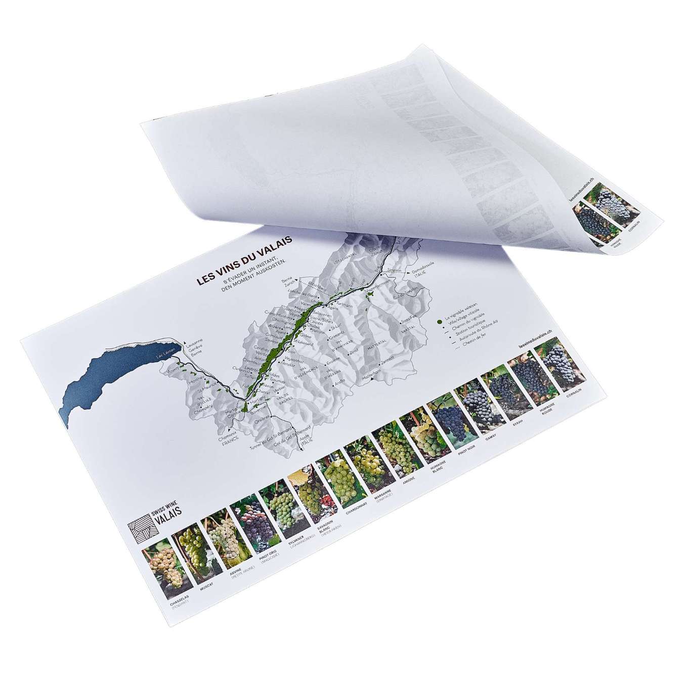 Image de Sets de table Les Vins du Valais